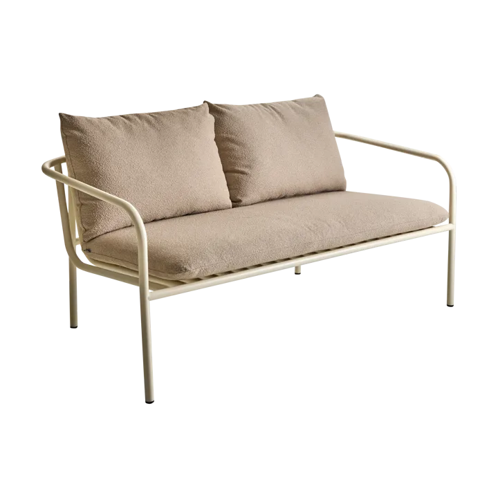 Bendt sofa - Teddy beige-pearl white - Brafab
