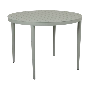Bigby dining table - Dusty green, Ø100 cm - Brafab