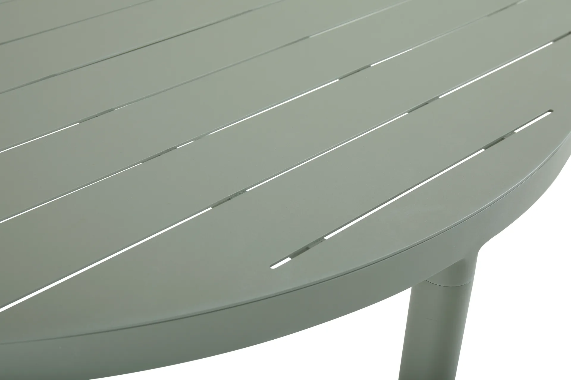 Bigby dining table, Dusty green, Ø130 cm Brafab