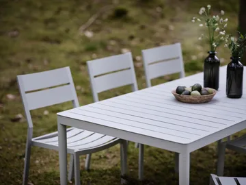 Bigby dining table - Lemon, 144x76 cm - Brafab