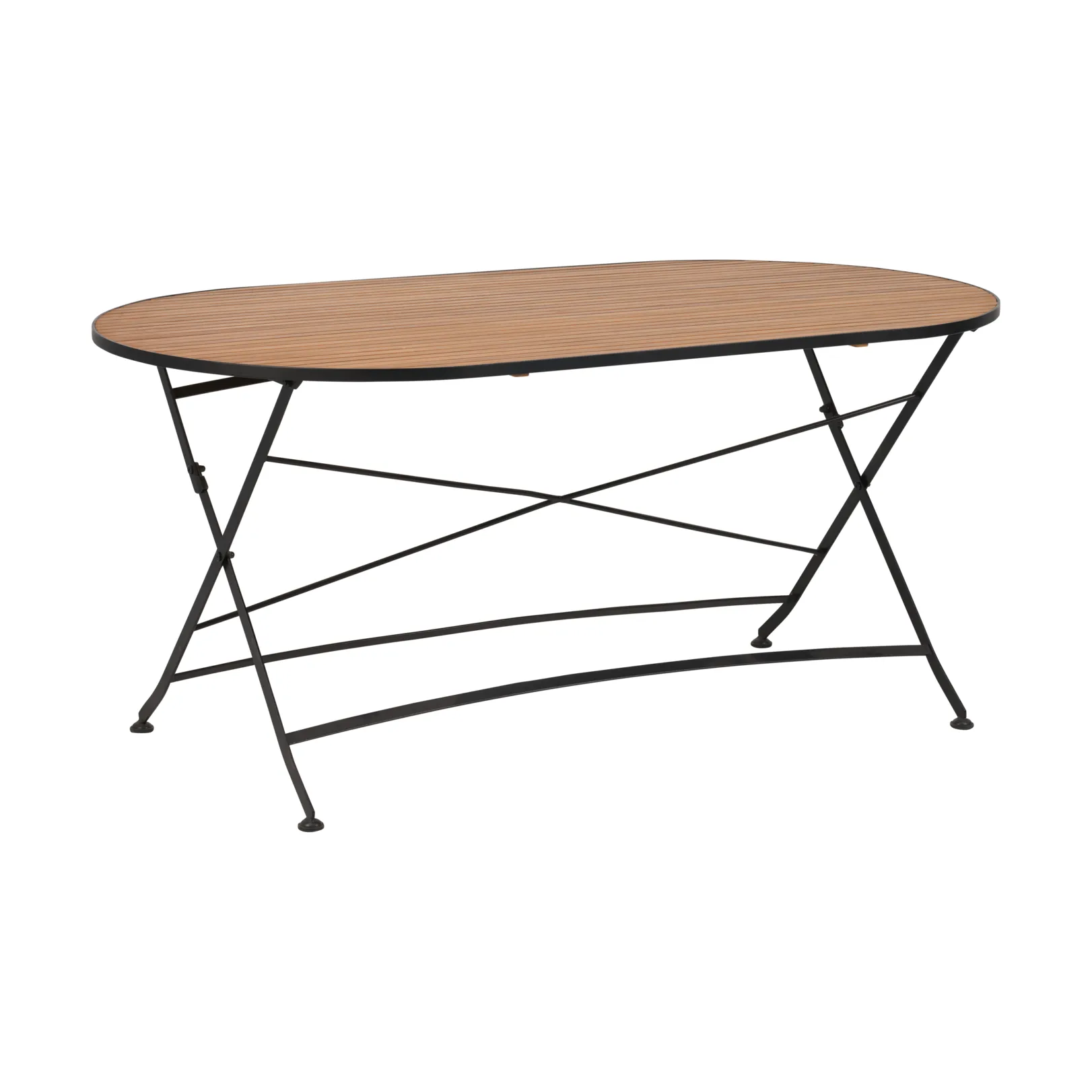 Brewer dining table, Black-teak, 160x85 cm Brafab