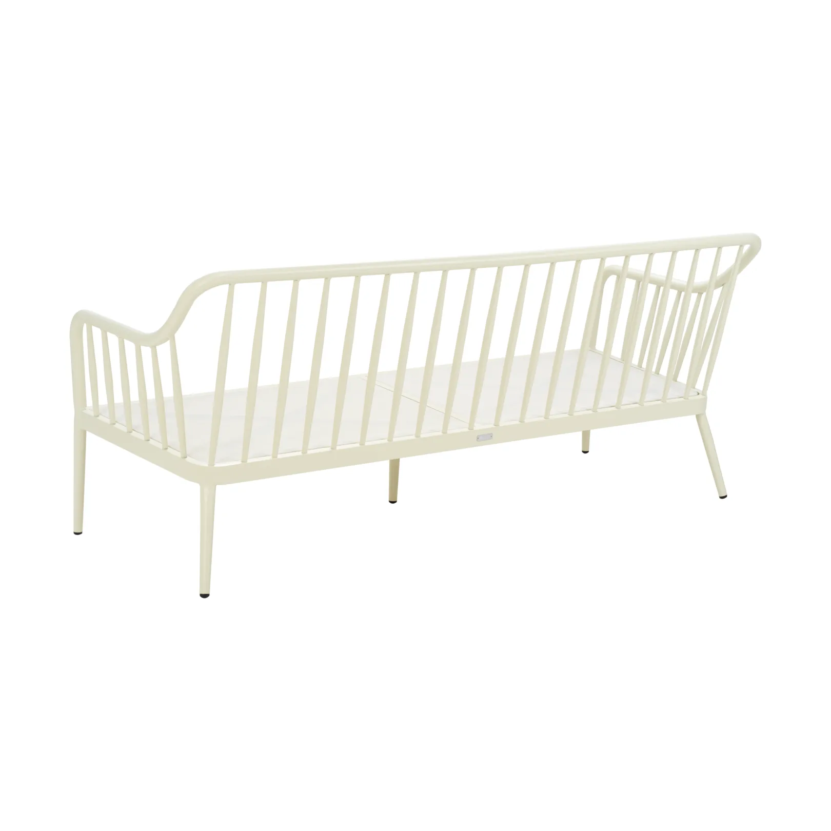 Coleville sofa, Pearl white-dot beige, 3-seater Brafab