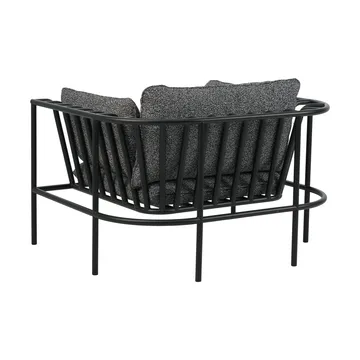 Collier armchair - Black-teddy ant - Brafab