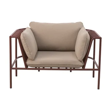 Collier armchair - Zin red-teddy beige - Brafab