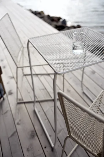 Haru dining chair - Pearl white - Brafab