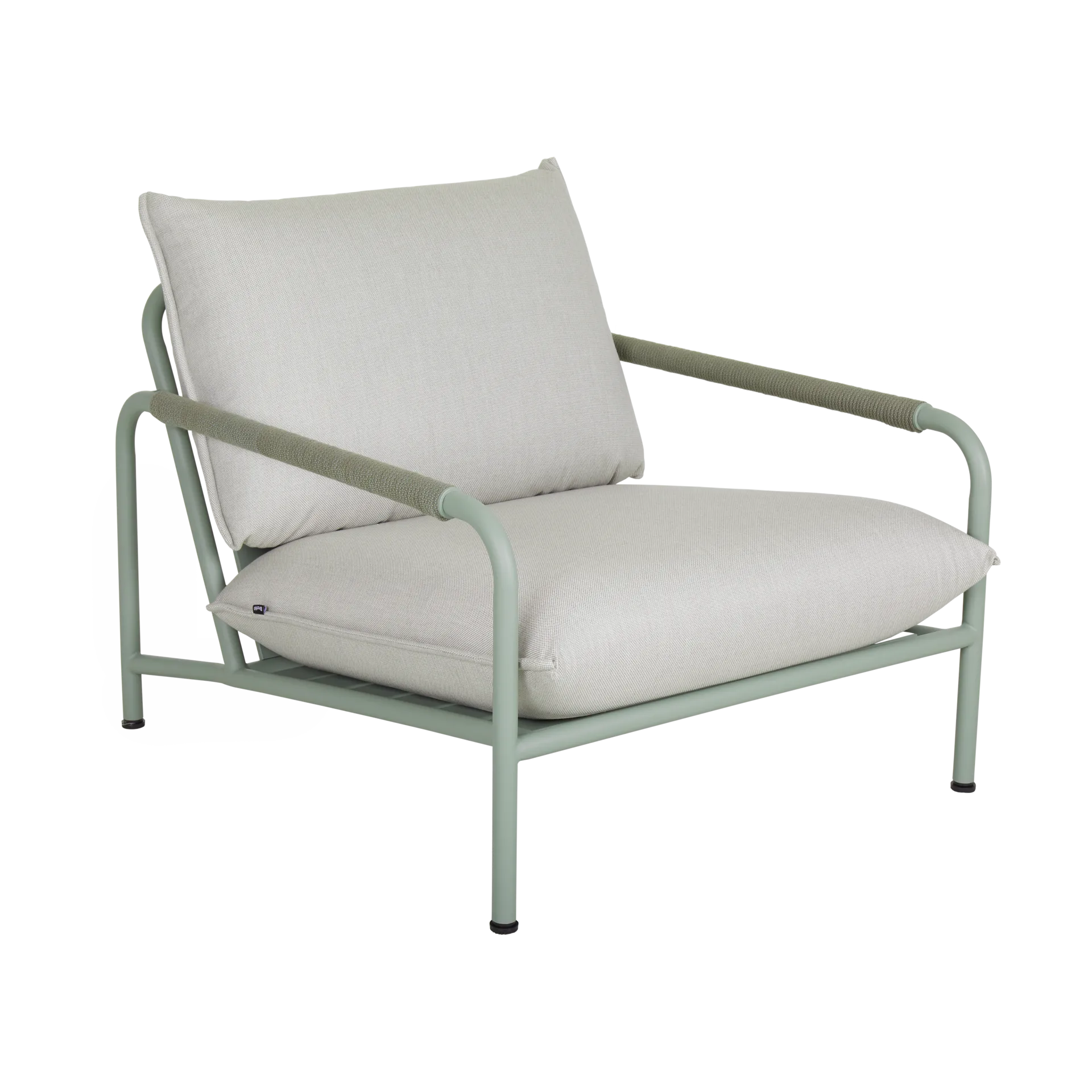 Lerberget lounge chair, Green-ash Brafab