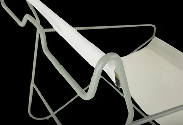 Poul Chair lounge armchair - Dusty green-white - Brafab