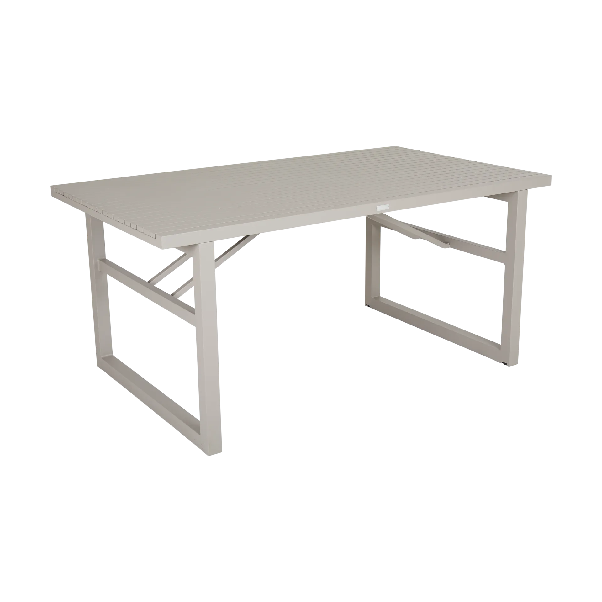 Vevi dining table, Khaki 160 cm Brafab
