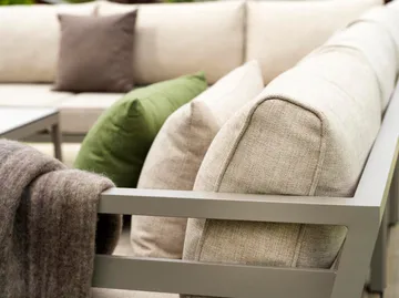 Weldon footstool - Khaki-sand - Brafab