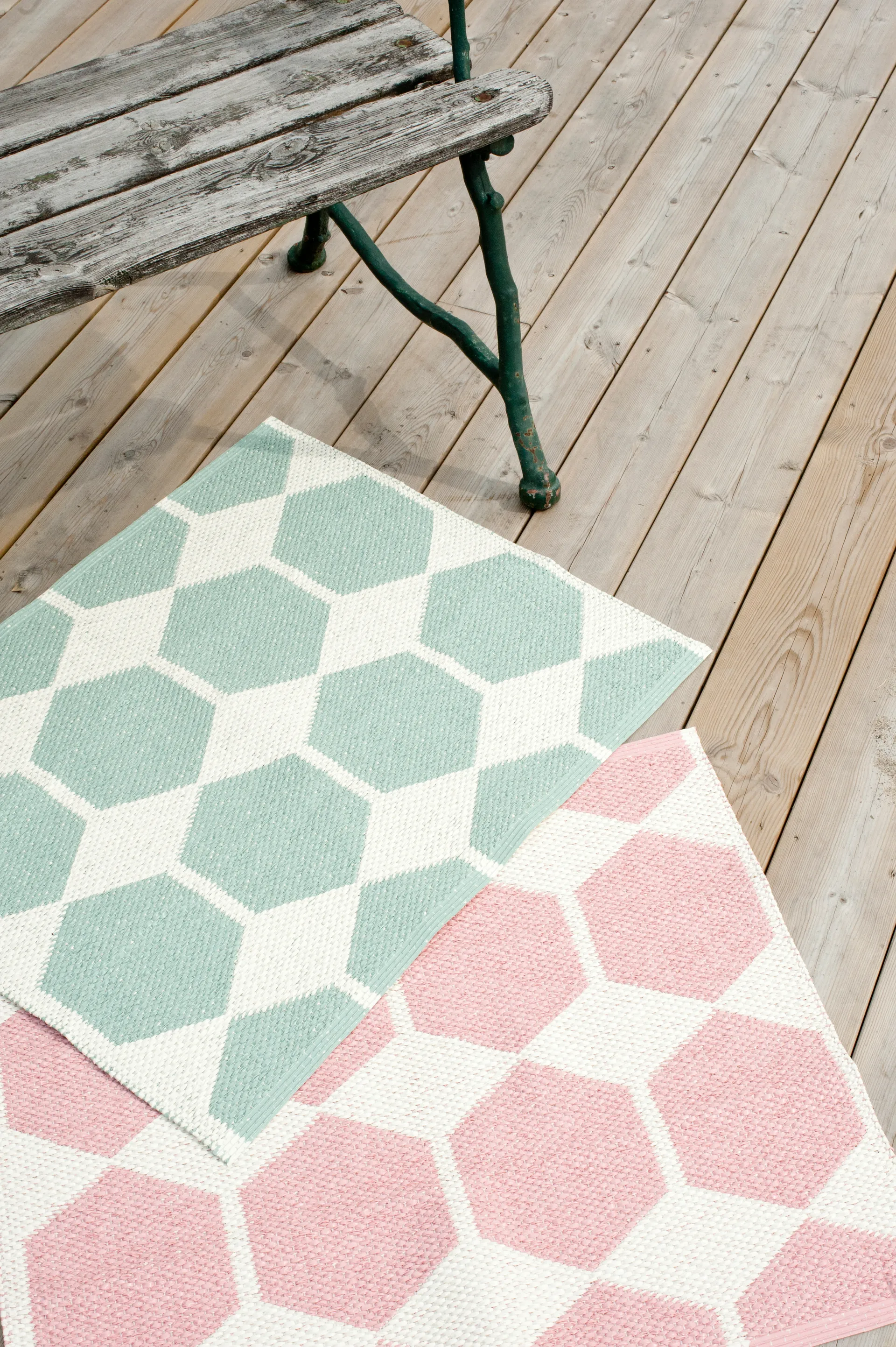 Anna rug aqua, 70x200 cm Brita Sweden