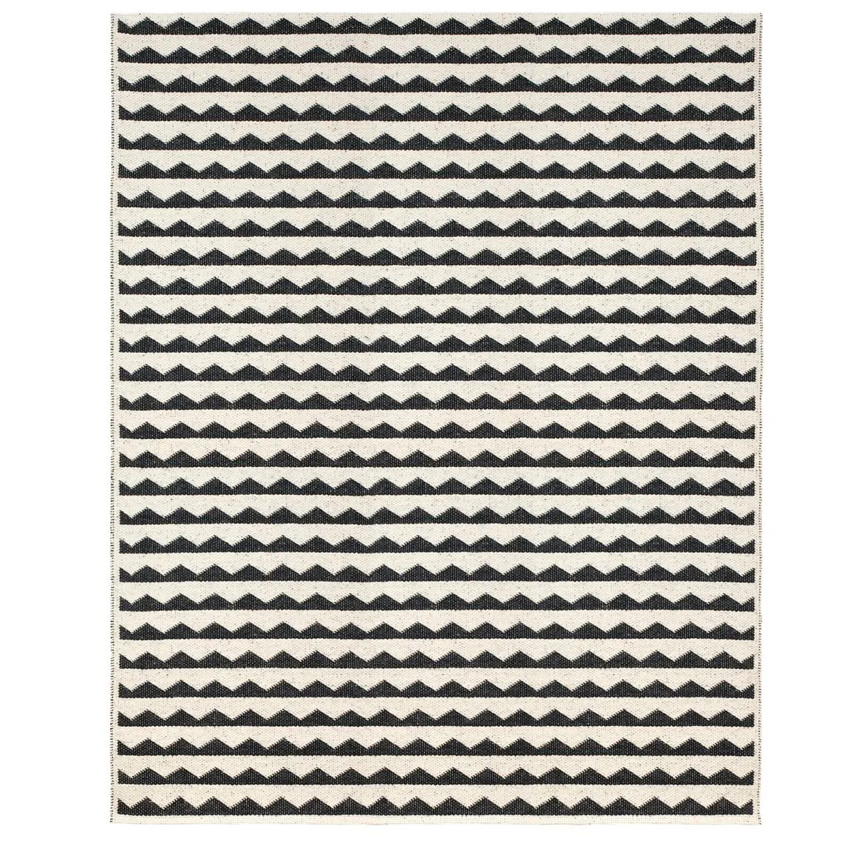 Gittan rug black large, 150x200 cm Brita Sweden