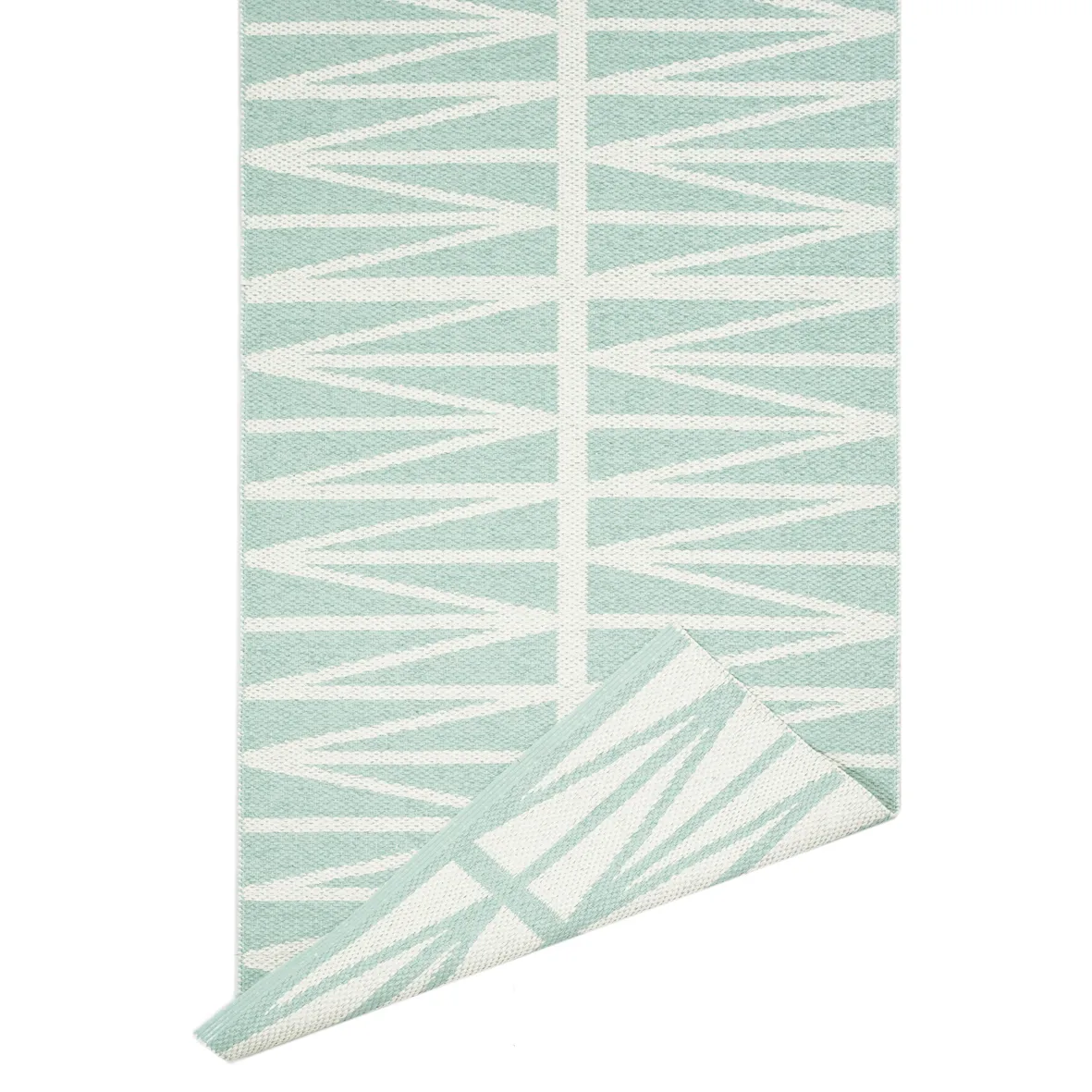 Helmi rug turquoise, 70x300 cm Brita Sweden