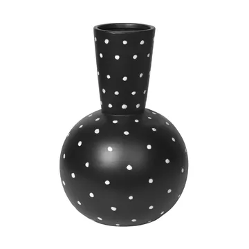 Bella ceramic vase 35 cm - turkish coffee black - Broste Copenhagen