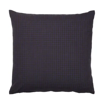 Bodil cushion cover 50x50 cm - Black-intense blue - Broste Copenhagen
