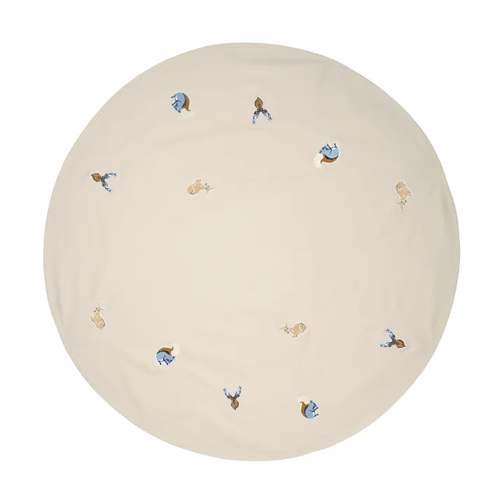 Deer christmas tree mat - Warm Beige - Broste Copenhagen