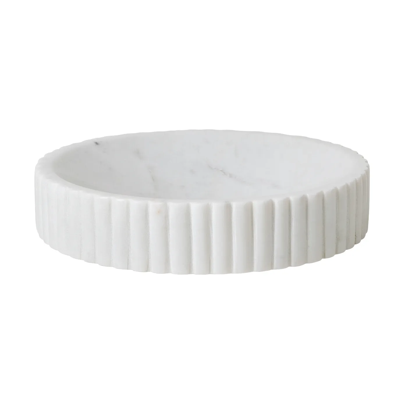 Platon bowl Ø18 cm, White marble Broste Copenhagen