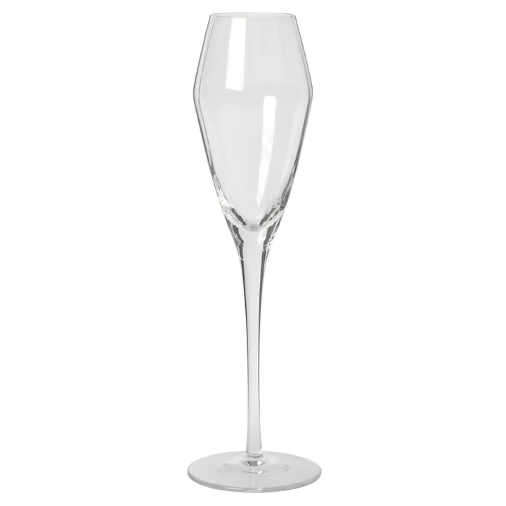 Sandvig champagne glass - Clear - Broste Copenhagen