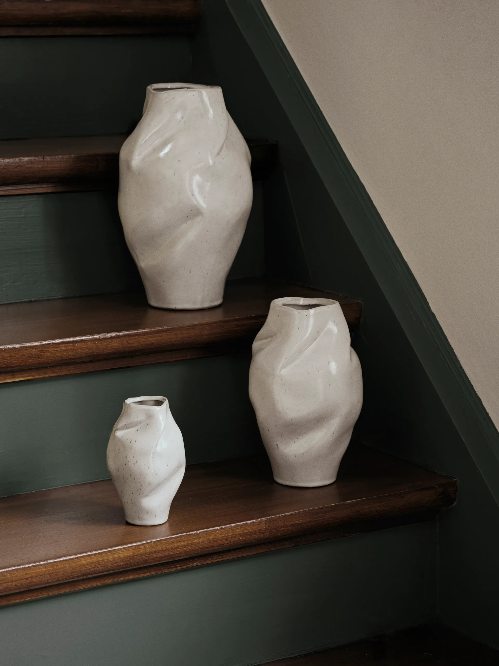 Susie vase, Rainy Day Grey, 14 cm Broste Copenhagen