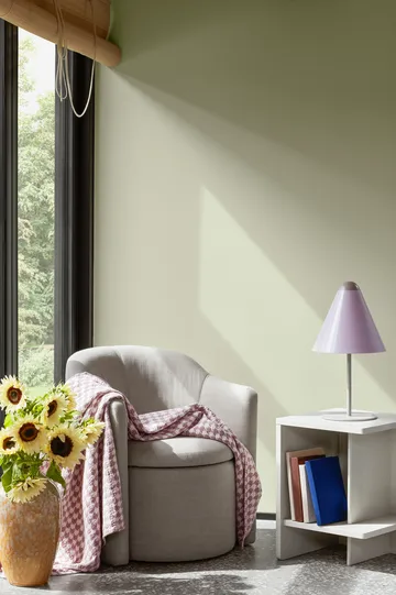 Tenna bedside table right 38x38 cm - Rainy day light grey - Broste Copenhagen