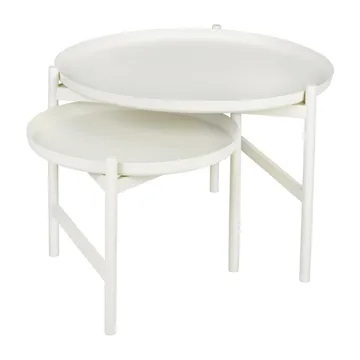 Turner table side table Ø70 cm - White - Broste Copenhagen