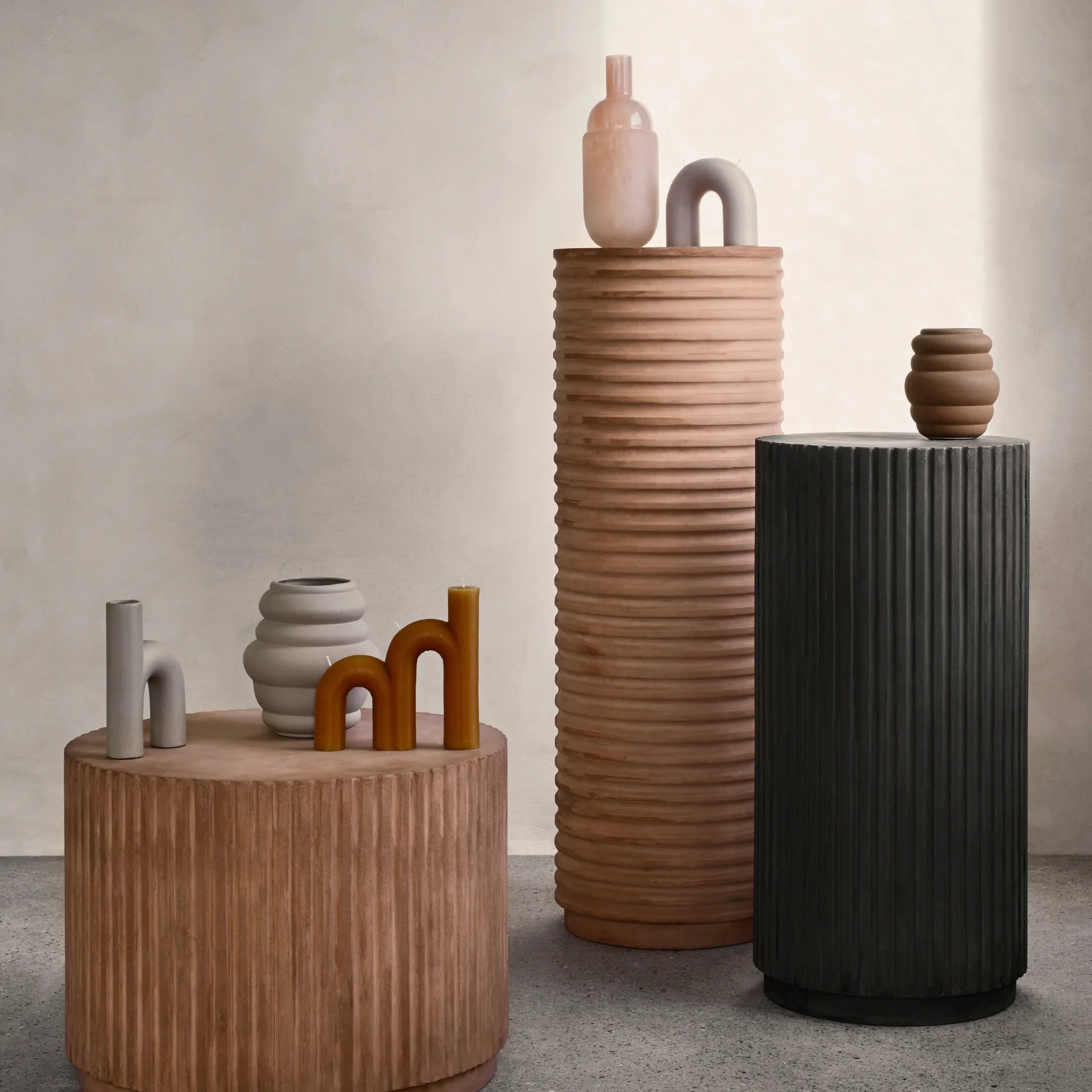Ursula flower pot Ø13.5 cm, coffee liqueur Broste Copenhagen