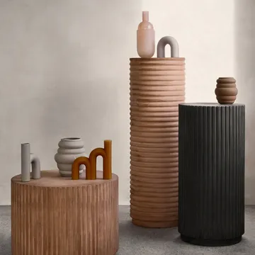 Ursula flower pot Ø17.6 cm - simply taupe - Broste Copenhagen