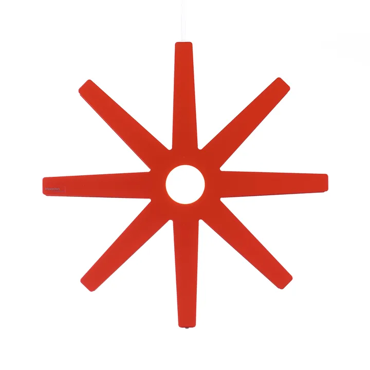 Fling advent star red - Ø 50 cm - Bsweden