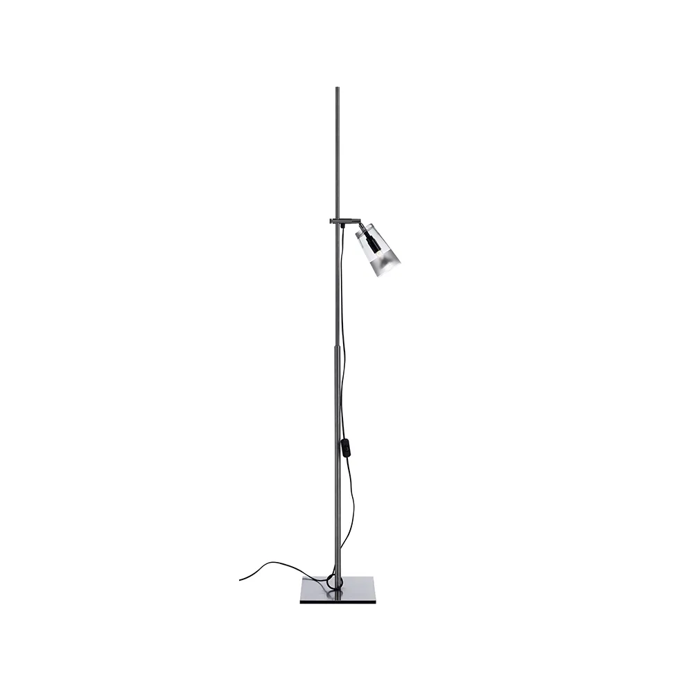 Manhattan 16 /1 floor lamp, Clear-frosted horizontal band Bsweden