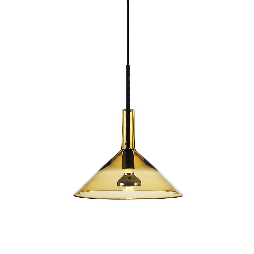 Tratten pendant lamp, Gold, led Bsweden