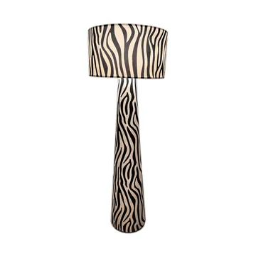 Zany Zebra floor lamp - Black-white, 144 cm - By Rydéns