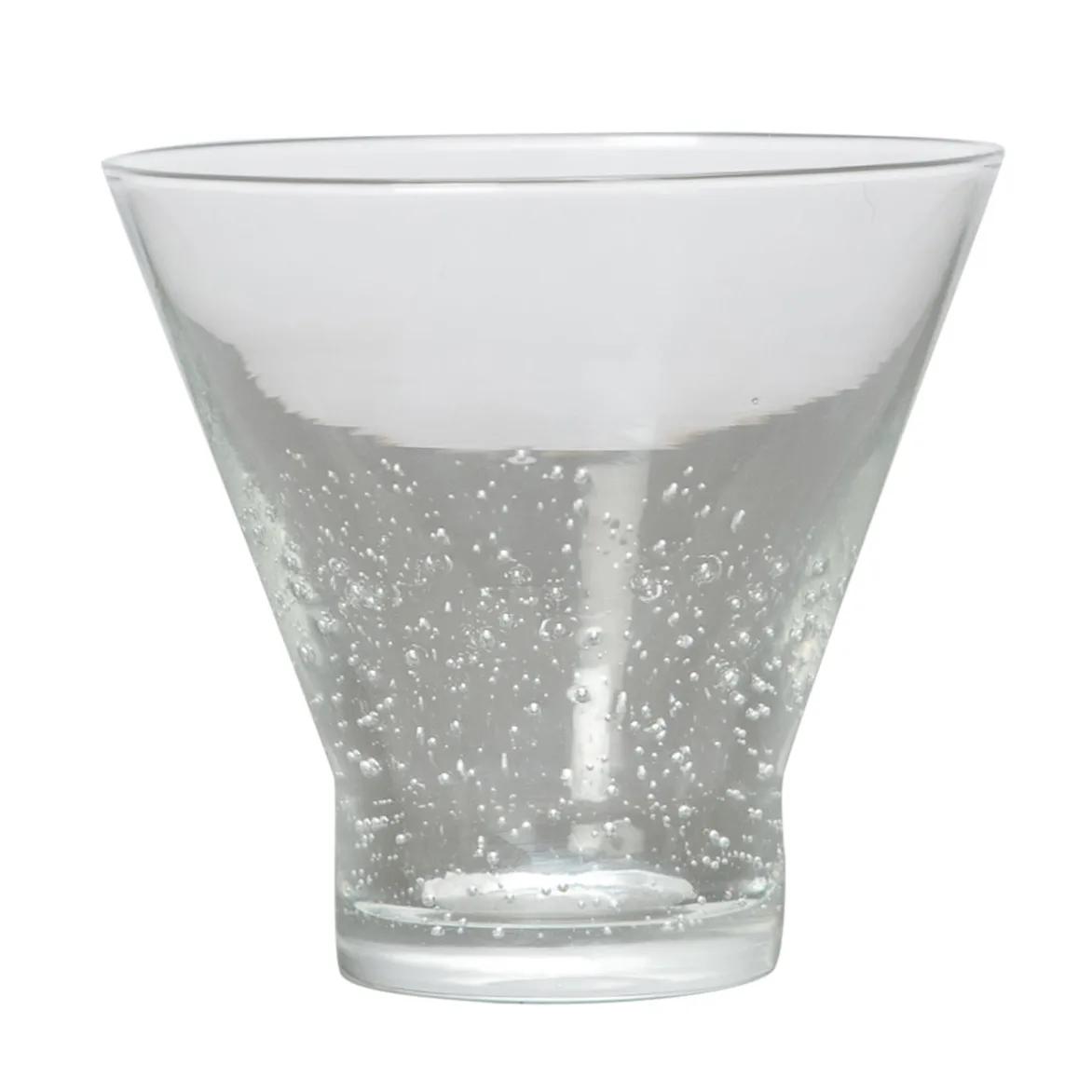 Bubbles drinking glass, Clear Byon