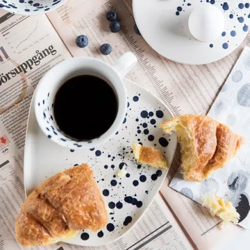Dottie mug - Black-white - Byon