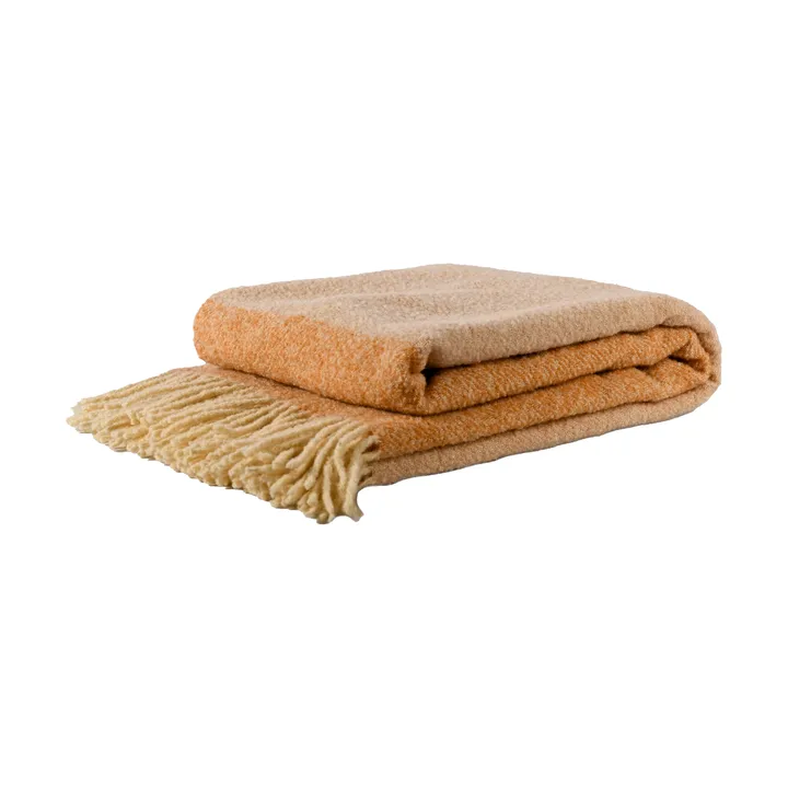Franca throw blanket 130x170 cm - Peach - Byon