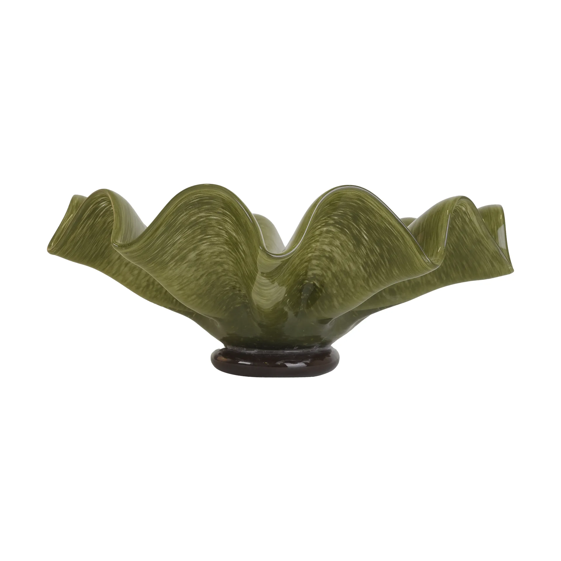 Lorin bowl, L, Ø30x11 cm, Green Byon