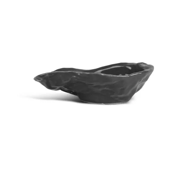 Oyster serving bowl, Grey Byon