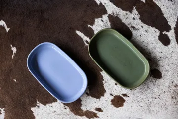 Porto serving tray 18x30 cm - Light blue - Byon