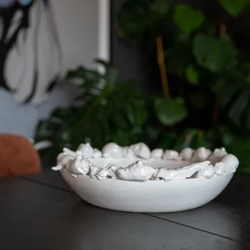 Shell saucer 38 cm - white - Byon