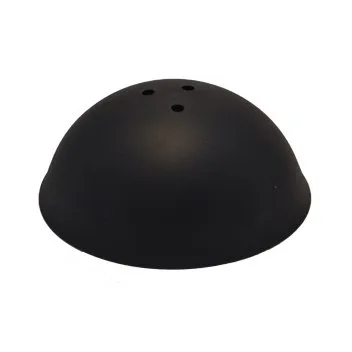 CableCup Trio ceiling cup - black - CableCup