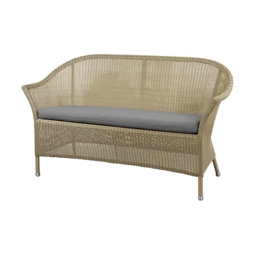 Lansing seat cushion for 2 seater sofa - Cane-line Natté grey - Cane-line