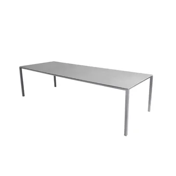 Pure dining table - Concrete grey-light grey 280x100 cm - Cane-line