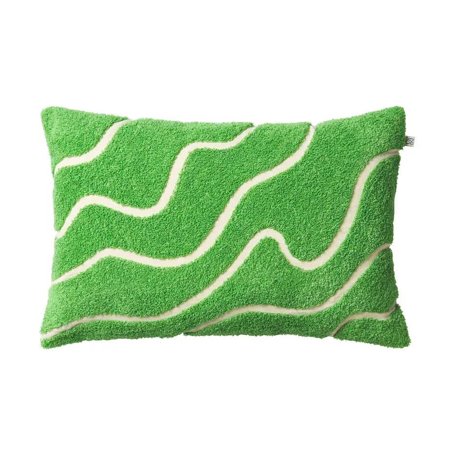 Kashi pillowcase 40x60 cm, Lime Chhatwal & Jonsson