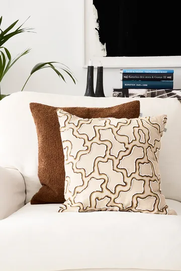 Mani cushion cover 50x50 cm - Cognac - Chhatwal & Jonsson
