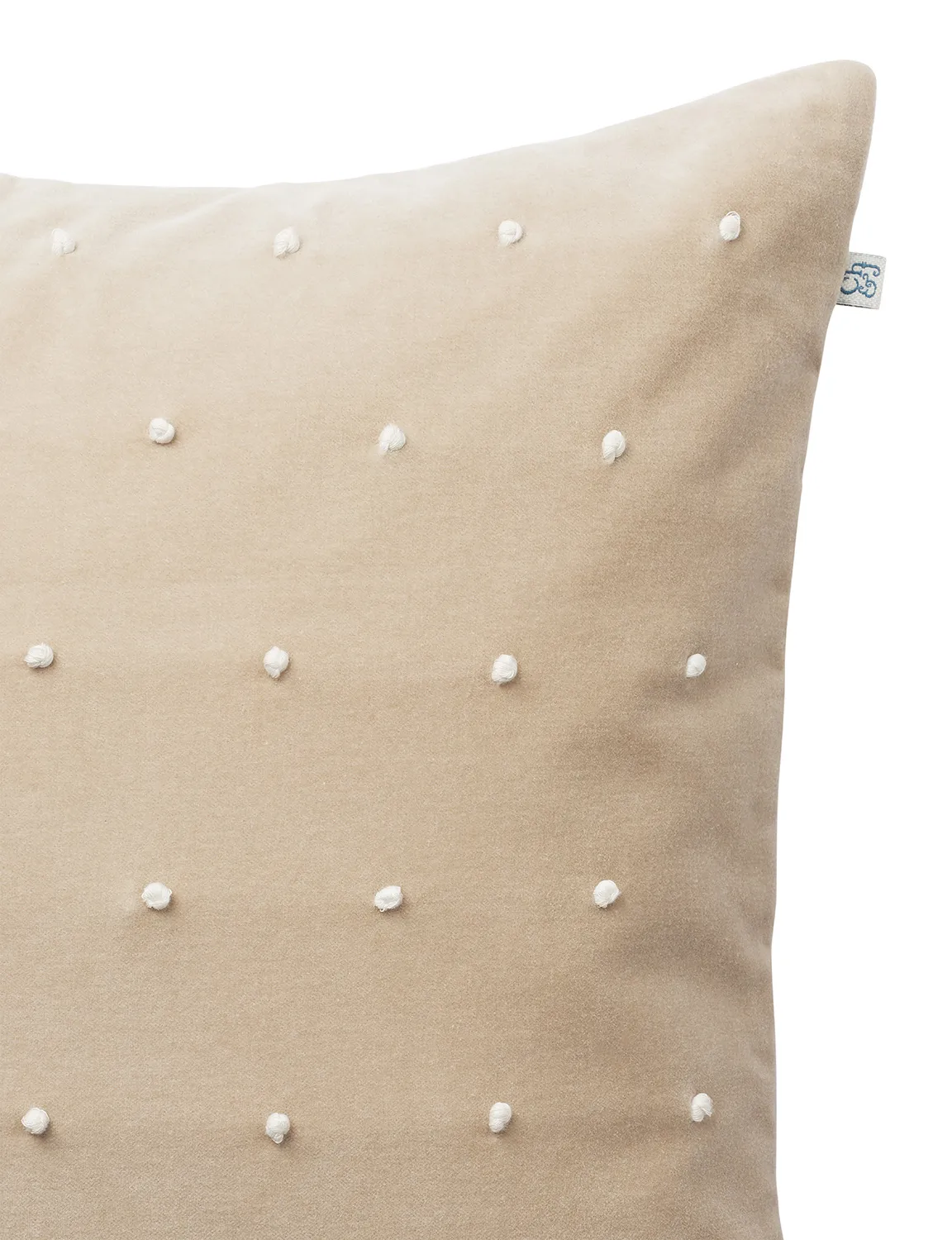 Roma cushion cover 50x50 cm, Tan-off white Chhatwal & Jonsson