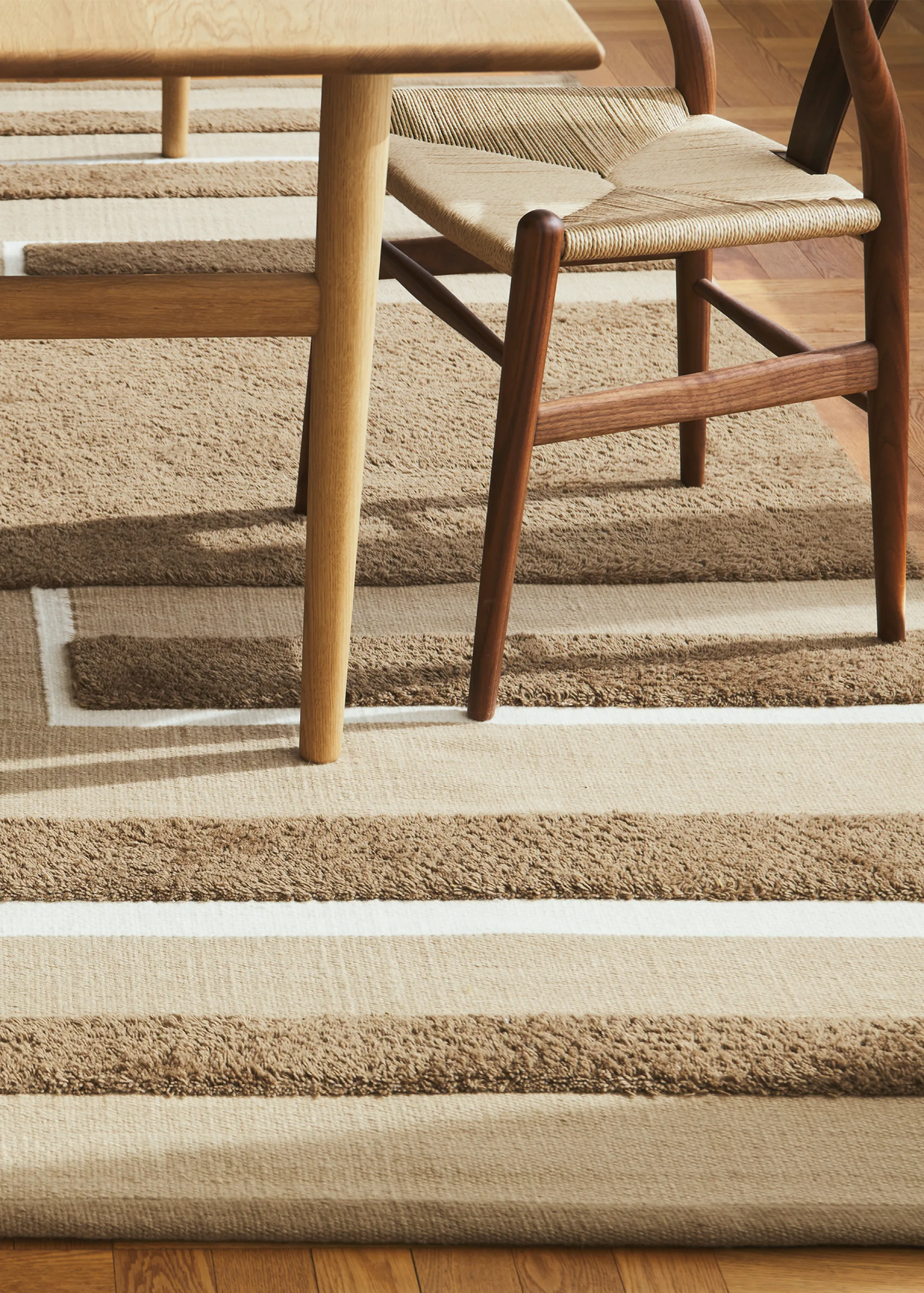 Veda rug 250x350 cm, Mocha-beige-off white Chhatwal & Jonsson