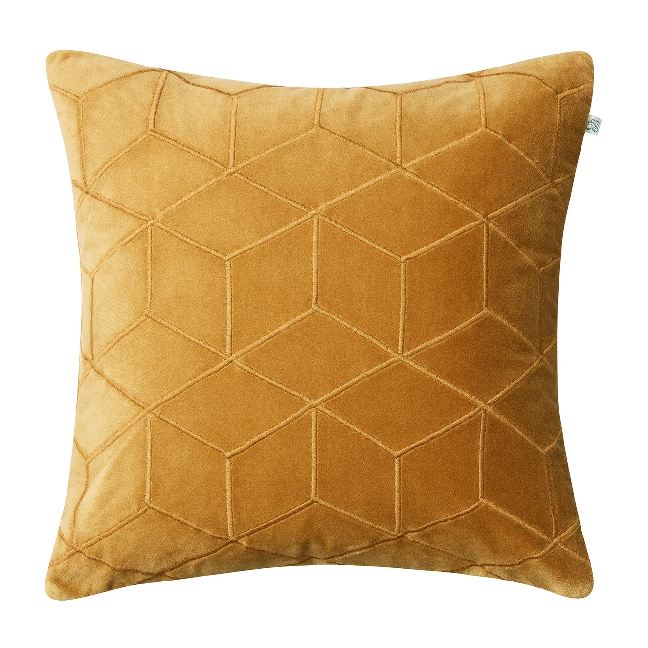 Vir pillowcase 50x50 cm, Masala yellow Chhatwal & Jonsson