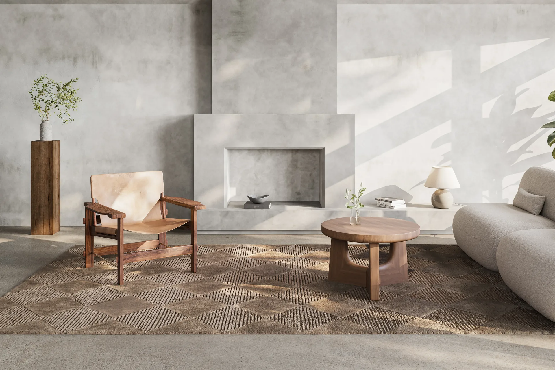 Berber rug, Chocolate, 250x350 cm Classic Collection