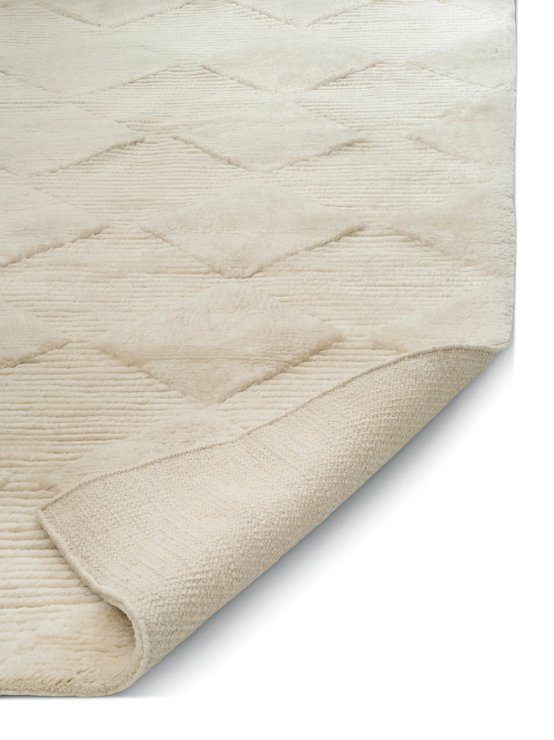 Berber rug, Ivory, 250x350 cm Classic Collection