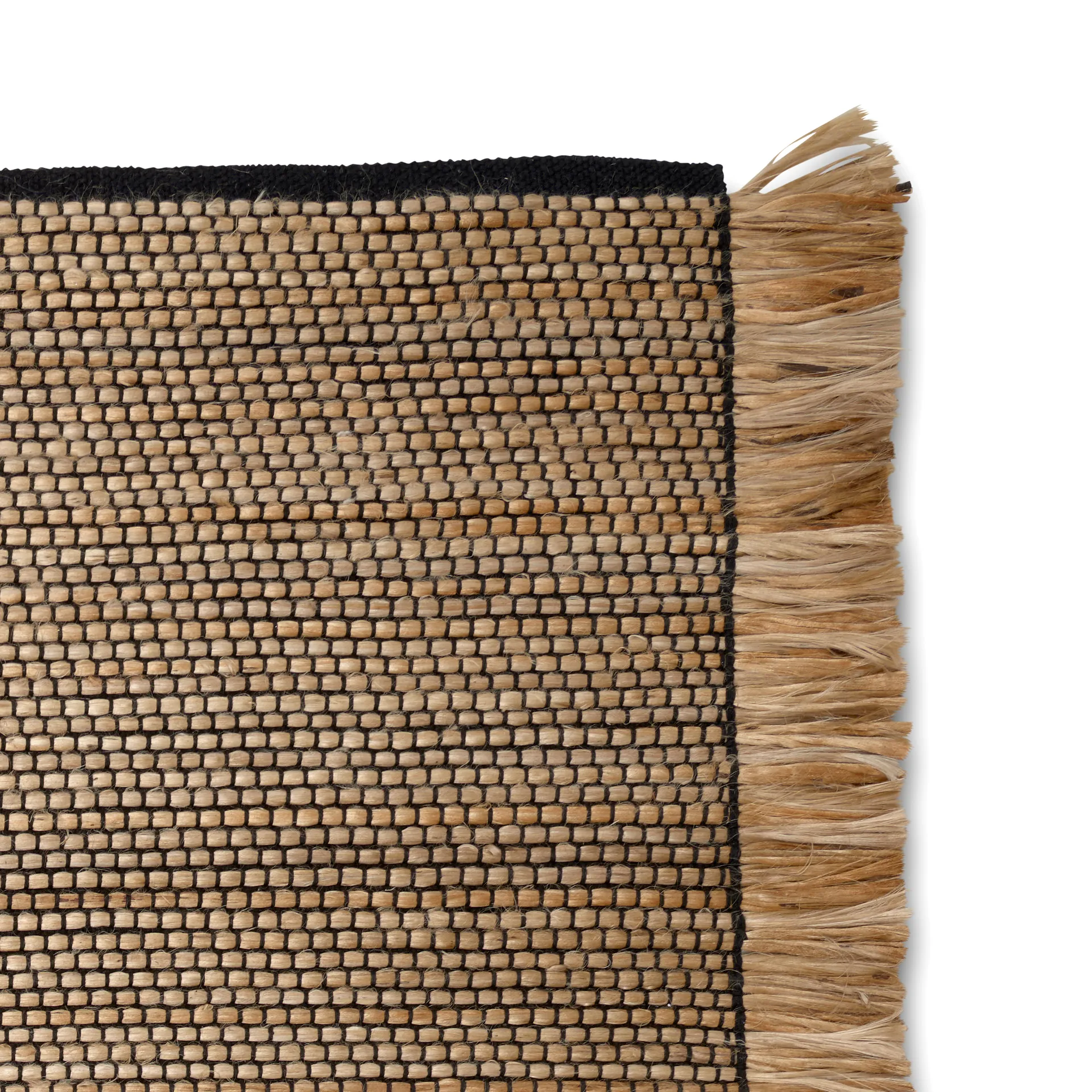 Goa rug 170x230 cm, Black-jute Classic Collection