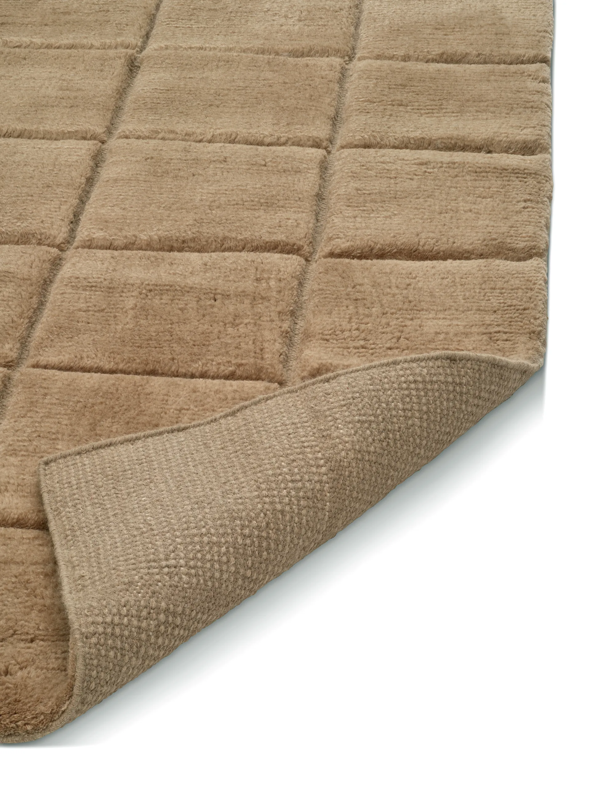 Grid rug, Wheat, 170x230 cm Classic Collection