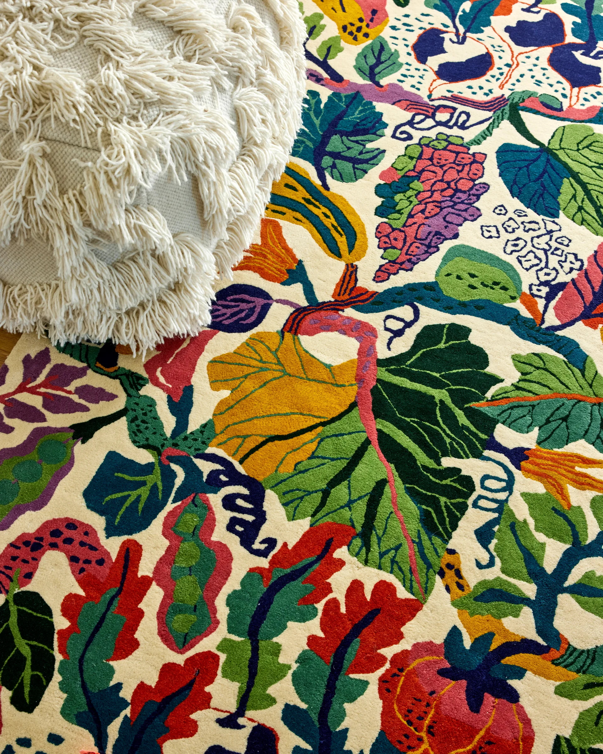 Heritage Garden rug, Cream-multi, 170x230 cm Classic Collection